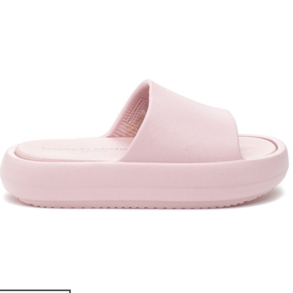 J/Slides Shoes - J/Slides NYC Beach Slide Light Pink Womens Size 8 Lightweight Slip On Style